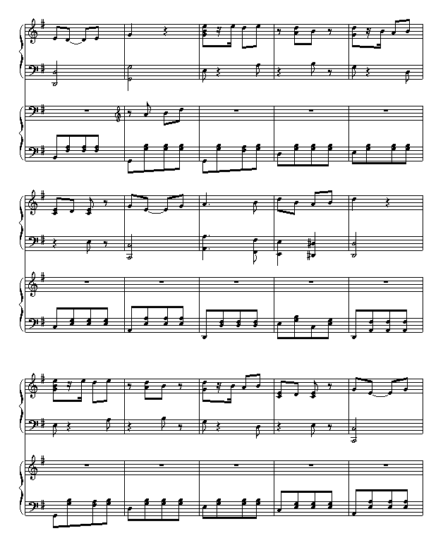 周星驰主演的 -Music_boy倾情制作钢琴曲谱（图9）
