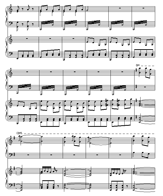 周星驰主演的 -Music_boy倾情制作钢琴曲谱（图14）