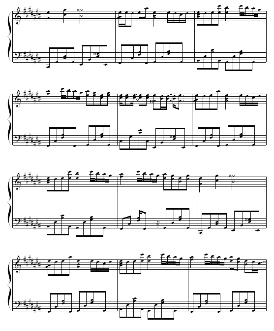 secret of my heart钢琴曲谱（图7）