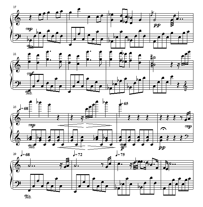 大航海二-雾之港钢琴曲谱（图2）
