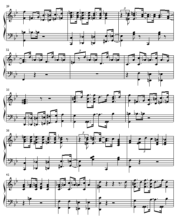 blackfirst钢琴曲谱（图3）