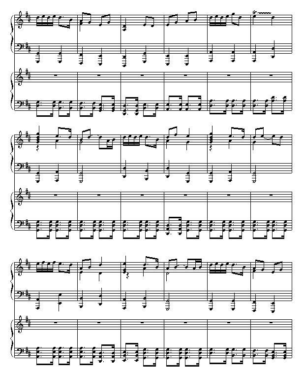周星驰主演的 -Music_boy倾情制作钢琴曲谱（图26）