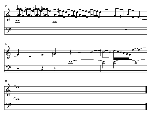 蓝宝石之谜里NEMO弹的曲子钢琴曲谱（图5）