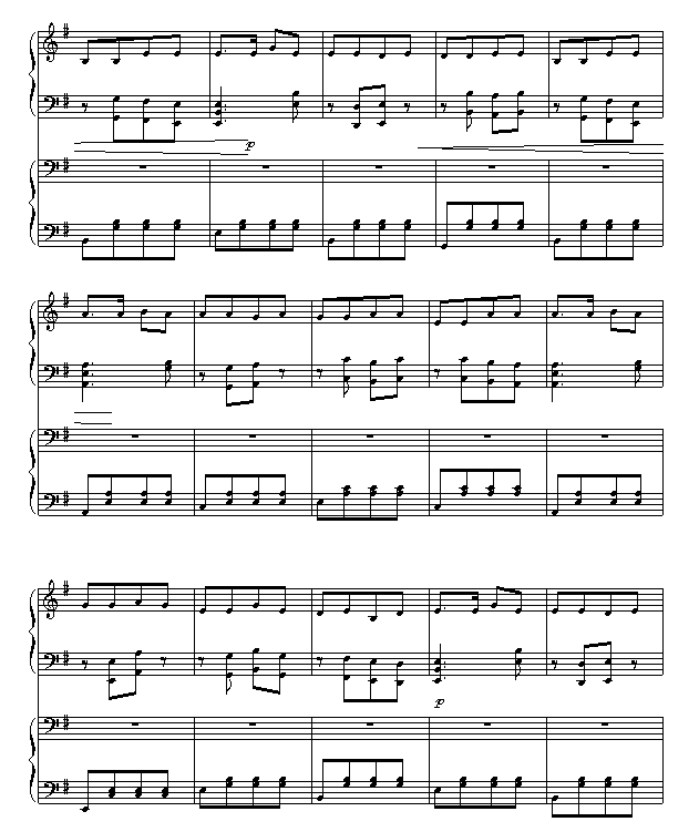 周星驰主演的 -Music_boy倾情制作钢琴曲谱（图7）