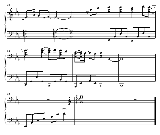 水之证钢琴曲谱（图6）