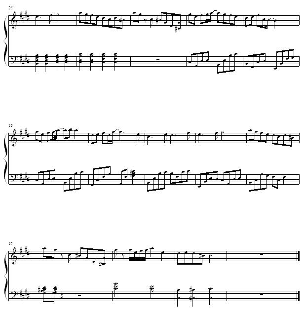 桜樹のささやき钢琴曲谱（图2）