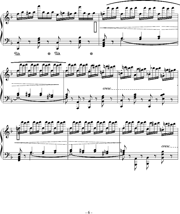 车尔尼740钢琴曲谱（图6）
