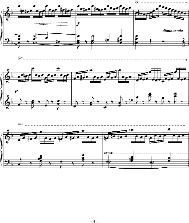 车尔尼740钢琴曲谱（图4）