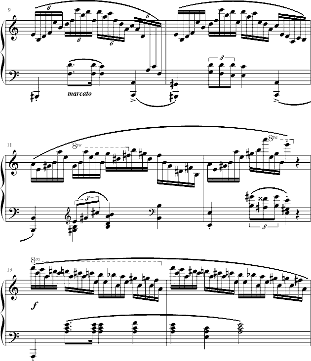 练习曲Op.25 No.11钢琴曲谱（图2）