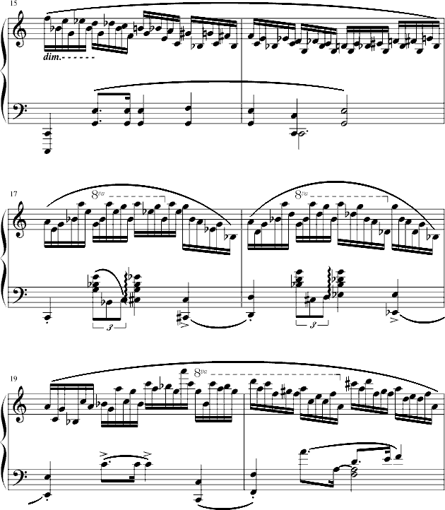 练习曲Op.25 No.11钢琴曲谱（图3）