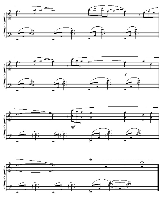 Lady of Spring钢琴曲谱（图4）