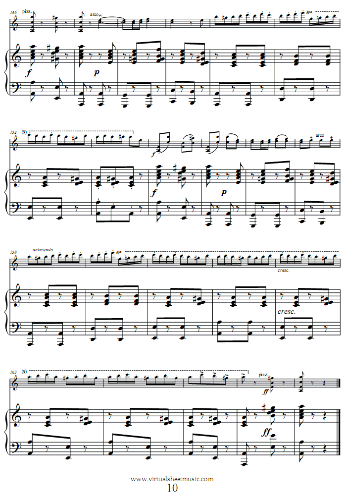 流浪者之歌钢琴曲谱（图10）