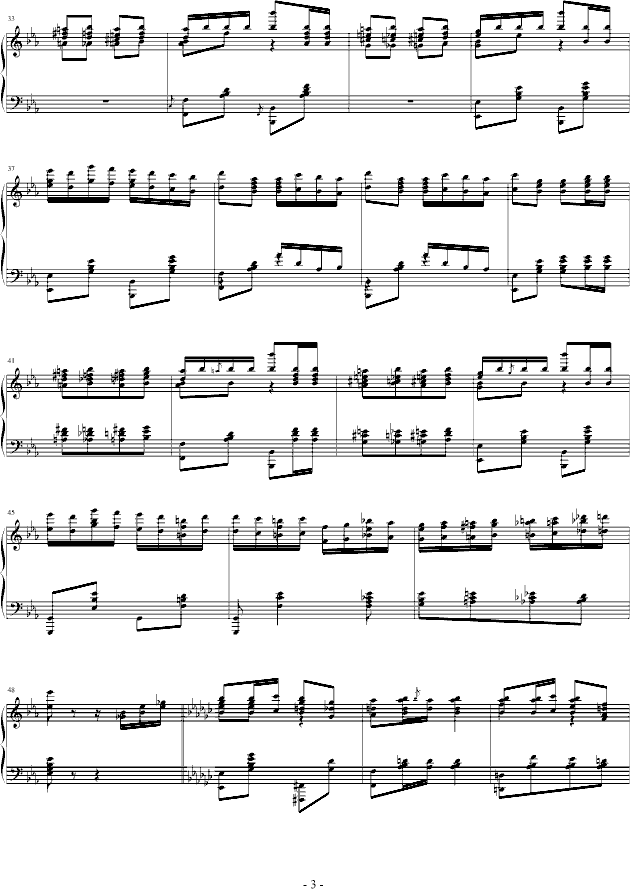 意大利波尔卡钢琴曲谱（图3）