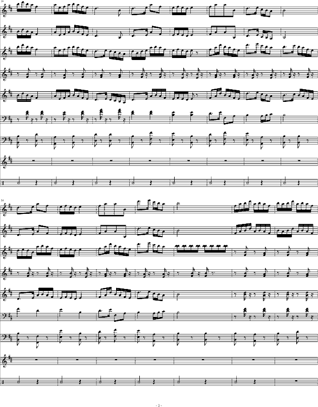 紫竹调（民乐合奏）钢琴曲谱（图2）