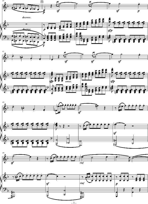 春天奏鸣曲钢琴曲谱（图3）