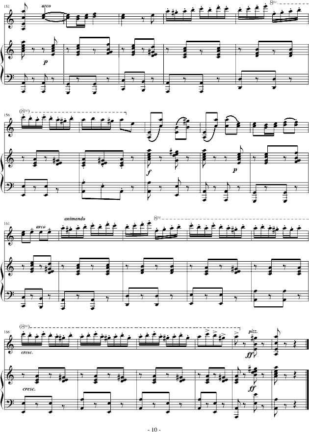 吉普赛之歌钢琴曲谱（图10）