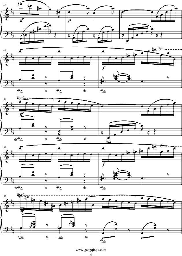 蝴蝶-windtsao钢琴曲谱（图4）