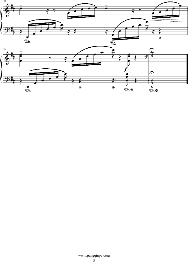 蝴蝶-windtsao钢琴曲谱（图5）