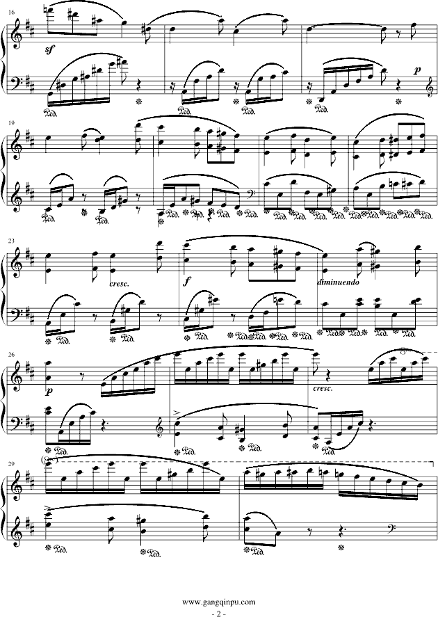 蝴蝶-windtsao钢琴曲谱（图2）