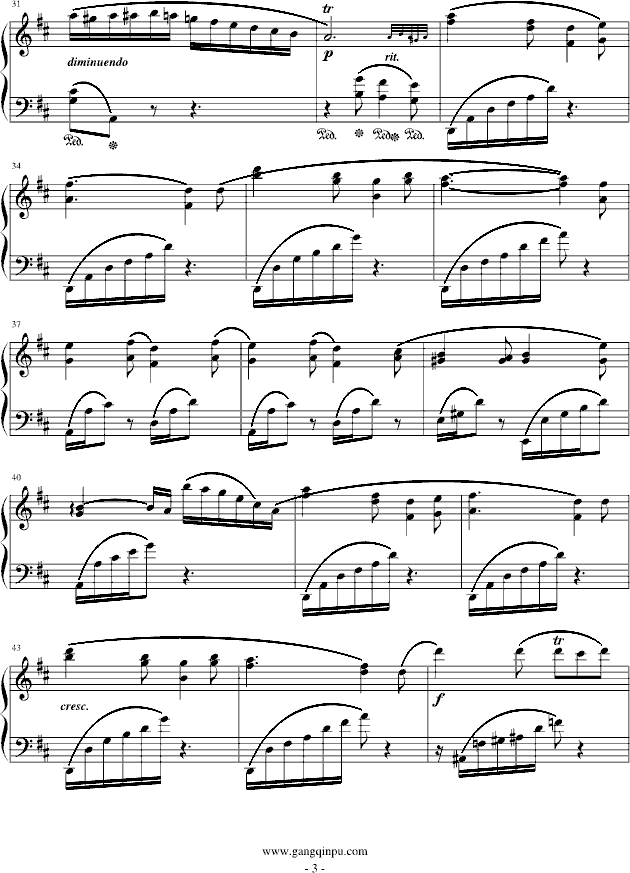 蝴蝶-windtsao钢琴曲谱（图3）