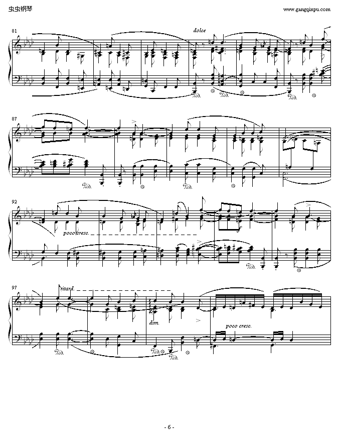 肖邦F小调第4叙事曲钢琴曲谱（图6）