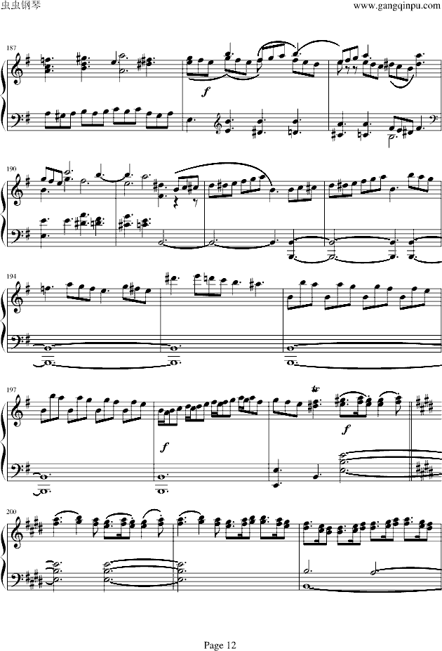 四季·春钢琴曲谱（图12）
