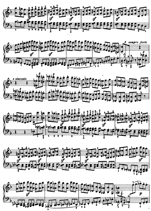 第二十二钢琴奏鸣曲-Op.54钢琴曲谱（图2）