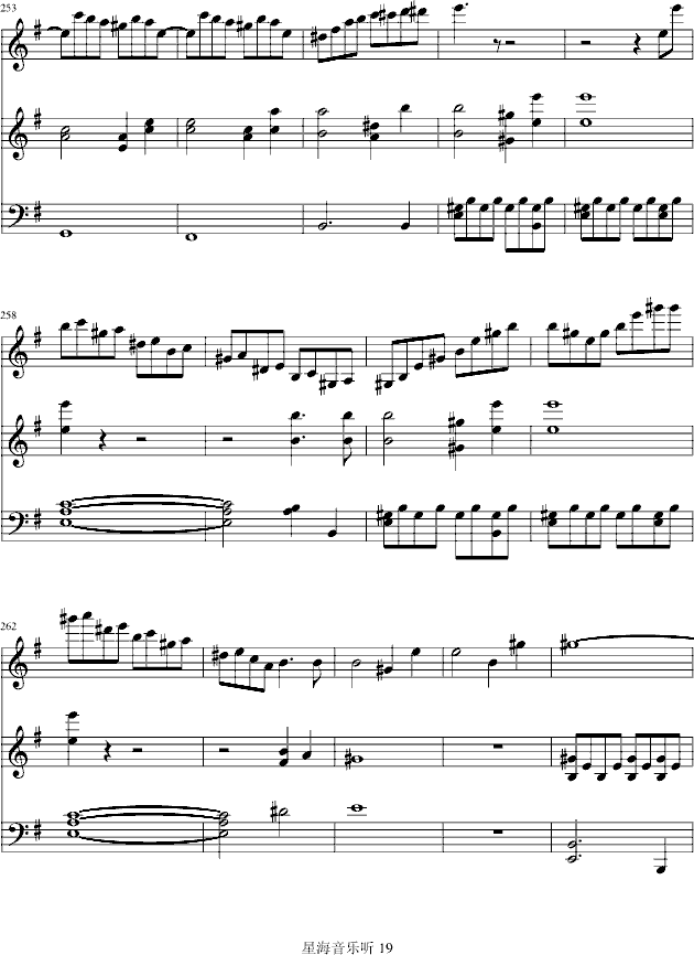 e小调小提琴协奏曲钢琴曲谱（图19）