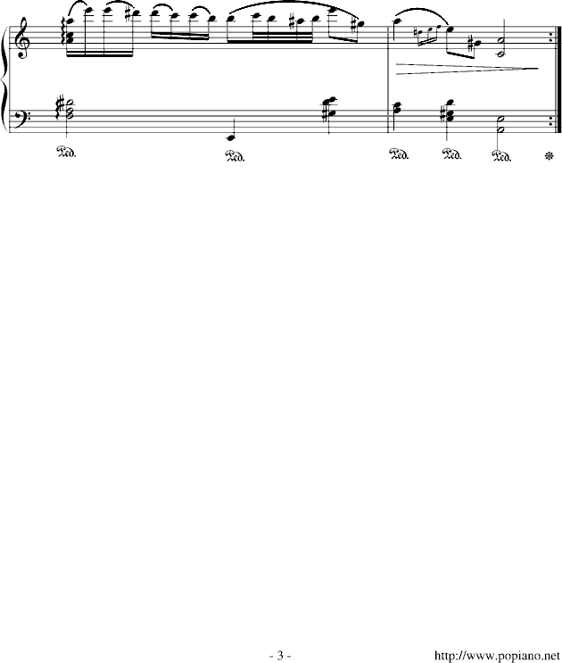 匈牙利人钢琴曲谱（图3）