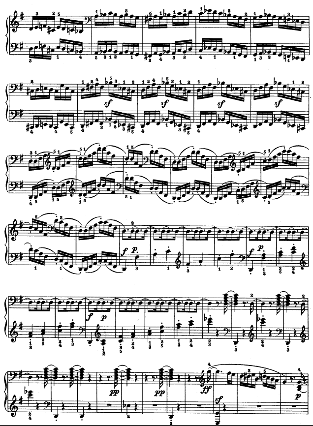 第十六钢琴奏鸣曲-（Op.31 No.1）钢琴曲谱（图5）