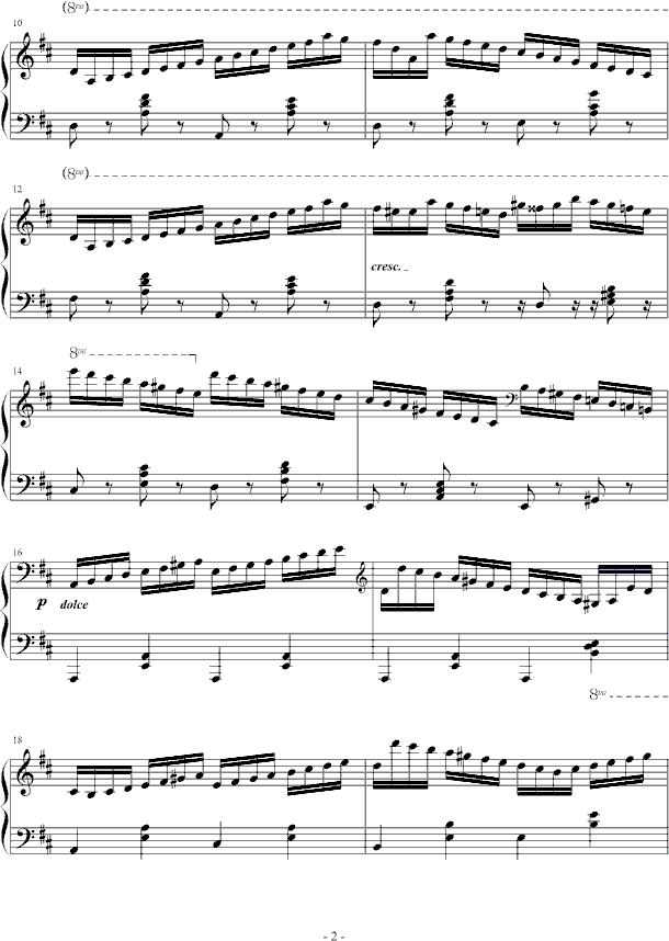 练习曲-Op.740 No.3钢琴曲谱（图2）