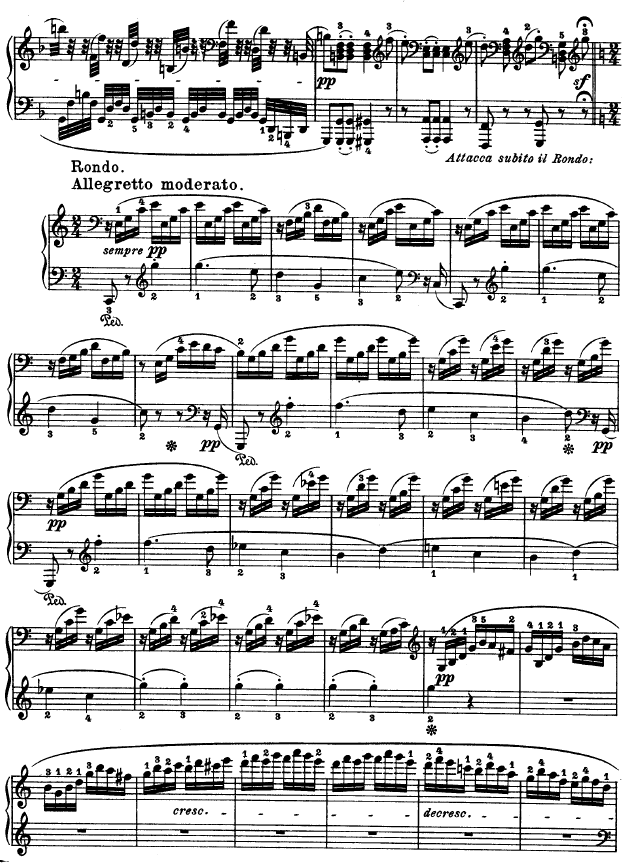 第二十一钢琴奏鸣曲-（Op.53）钢琴曲谱（图16）