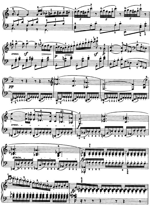 第十六钢琴奏鸣曲-（Op.31 No.1）钢琴曲谱（图11）