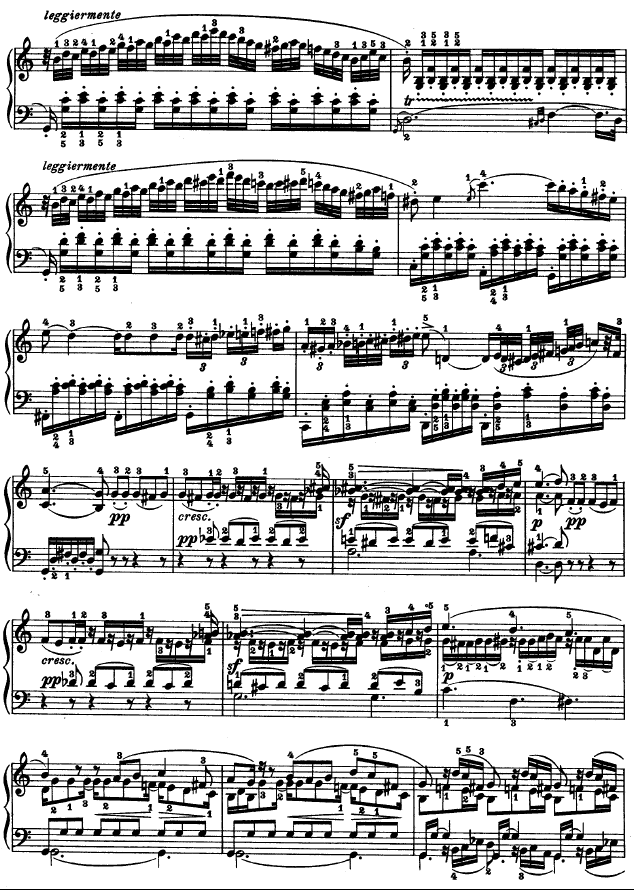第十六钢琴奏鸣曲-（Op.31 No.1）钢琴曲谱（图14）