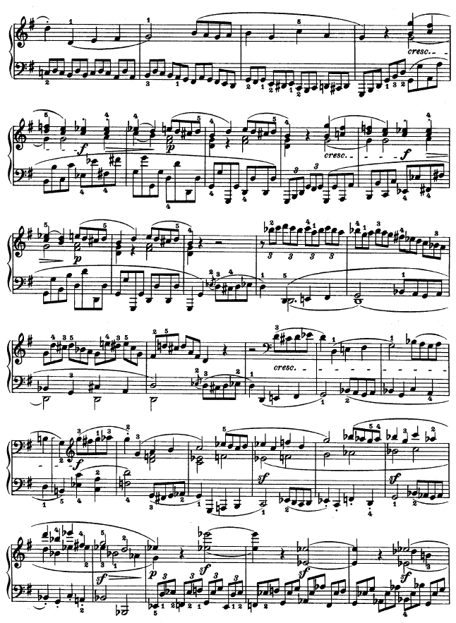 第十六钢琴奏鸣曲-（Op.31 No.1）钢琴曲谱（图20）