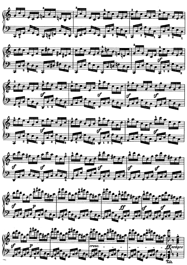 第二十一钢琴奏鸣曲-（Op.53）钢琴曲谱（图28）