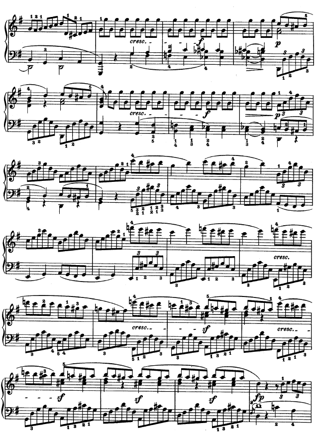 第十六钢琴奏鸣曲-（Op.31 No.1）钢琴曲谱（图23）