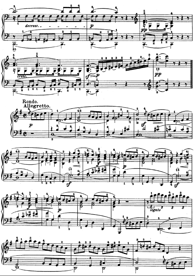 第十六钢琴奏鸣曲-（Op.31 No.1）钢琴曲谱（图17）