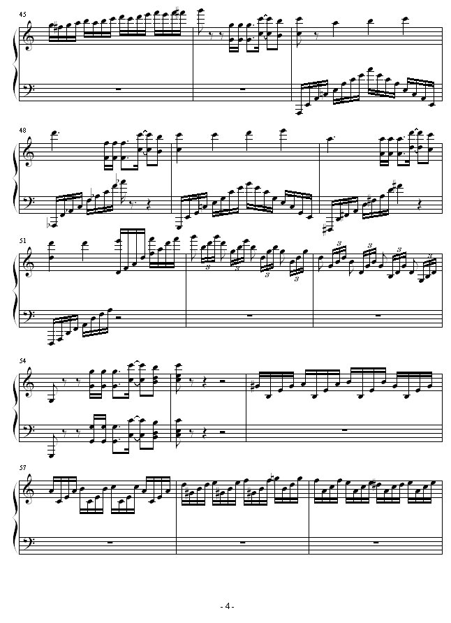 新乐园钢琴曲谱（图4）
