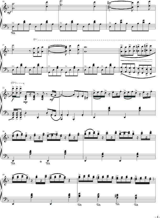 触技曲钢琴曲谱（图4）
