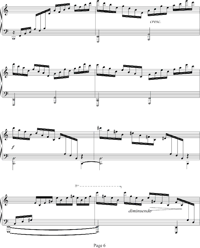 练习曲Op.10 No.1钢琴曲谱（图6）