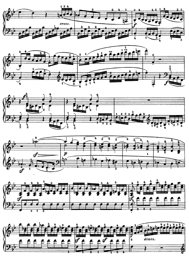 第十一钢琴奏鸣曲-op.22钢琴曲谱（图7）