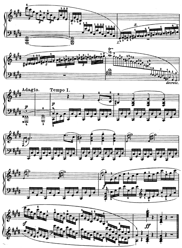 第十四钢琴奏鸣曲-《月光曲》-（Op.27 No.2）钢琴曲谱（图14）