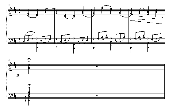 D大调卡农原版钢琴曲谱（图5）