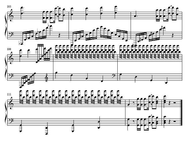 新乐园钢琴曲谱（图8）