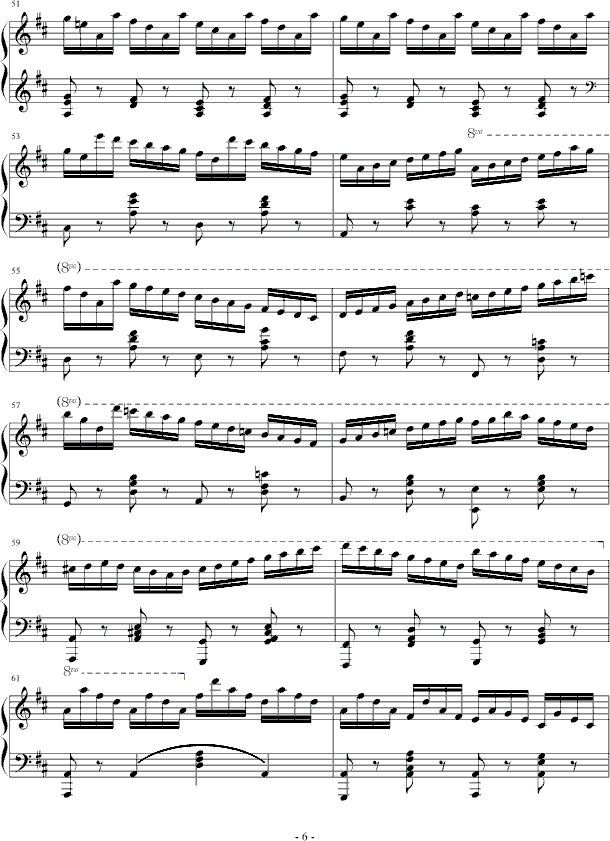 练习曲-Op.740 No.3钢琴曲谱（图6）