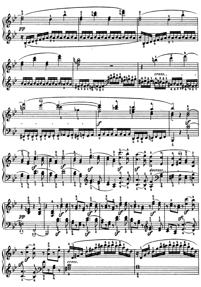 第十一钢琴奏鸣曲-op.22钢琴曲谱（图8）