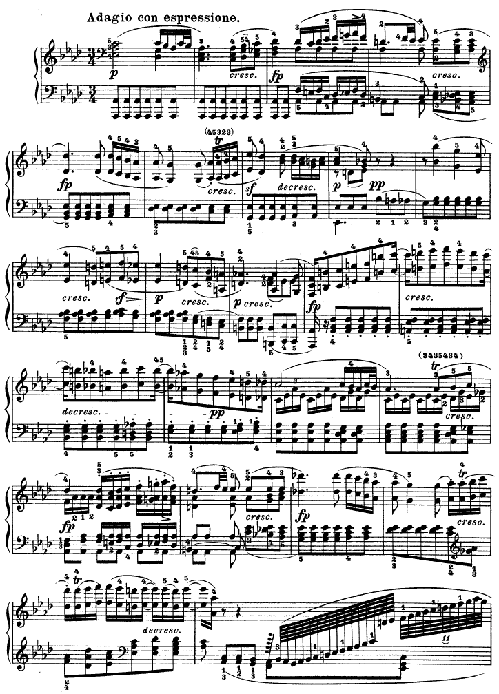 第十三钢琴奏鸣曲-（Op.27 No.1）钢琴曲谱（图7）