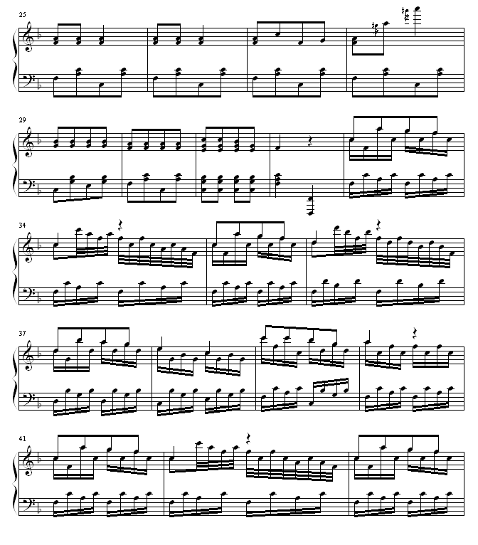 铃儿响叮当-伟伟版钢琴曲谱（图2）