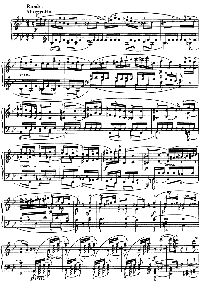 第十一钢琴奏鸣曲-op.22钢琴曲谱（图9）